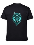Mystic Wolf Graphic T-Shirt