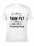 Trumpet Definition T-Shirt - Musician Marching Band Tee