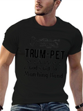 Trumpet Definition T-Shirt - Musician Marching Band Tee