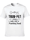 Trumpet Definition T-Shirt - Musician Marching Band Tee