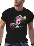 Tie-Dye Speed Skater Graphic T-Shirt