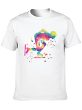 Tie-Dye Speed Skater Graphic T-Shirt