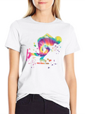 Tie-Dye Speed Skater Graphic T-Shirt