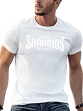 Where Shadows Slumber Black Graphic T-Shirt