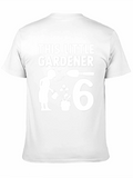 Little Gardener Birthday T-Shirt - 6th Birthday Gardening Gift
