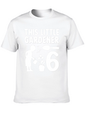 Little Gardener Birthday T-Shirt - 6th Birthday Gardening Gift
