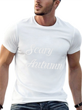Scary Autumn Black T-Shirt