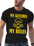 My Kitchen My Rules Chef T-Shirt