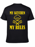My Kitchen My Rules Chef T-Shirt