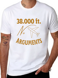 38000 Feet No Arguments Graphic Tee