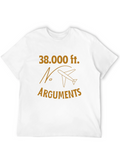 38000 Feet No Arguments Graphic Tee