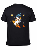 Space Dog T-Shirt - Shiba Inu Astronaut
