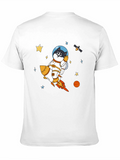 Space Dog T-Shirt - Shiba Inu Astronaut