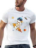 Space Dog T-Shirt - Shiba Inu Astronaut