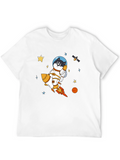 Space Dog T-Shirt - Shiba Inu Astronaut