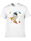 Space Dog T-Shirt - Shiba Inu Astronaut