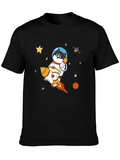 Space Dog T-Shirt - Shiba Inu Astronaut