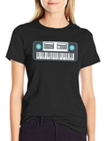 Keyboard Synthesizer Graphic Tee