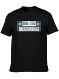 Keyboard Synthesizer Graphic Tee