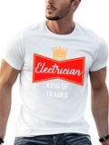 Electrician King of Trades T-Shirt