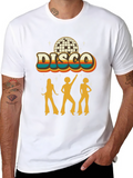 Retro Disco Dancer Graphic Tee