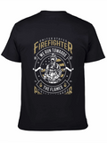 Firefighter We Run Towards the Flames T-Shirt