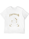 Firefighter We Run Towards the Flames T-Shirt