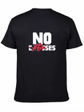 No Excuses Black Graphic Tee