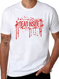 Dead Inside Mens Graphic Tee - Black