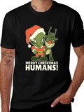 Merry Christmas Humans T-Shirt