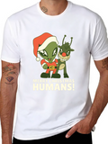 Merry Christmas Humans T-Shirt