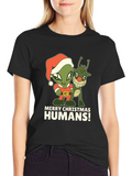 Merry Christmas Humans T-Shirt