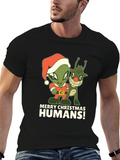 Merry Christmas Humans T-Shirt