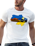 Ukraine Tractor Tank T-Shirt - Stand With Ukraine