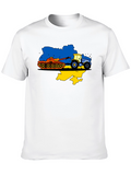 Ukraine Tractor Tank T-Shirt - Stand With Ukraine