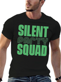 Silent Party Squad Graphic Tee