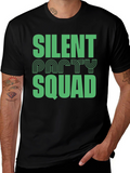 Silent Party Squad Graphic Tee