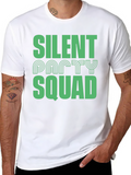 Silent Party Squad Graphic Tee