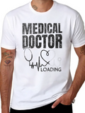 Medical Doctor Loading Black T-Shirt