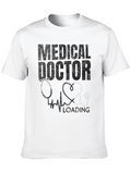 Medical Doctor Loading Black T-Shirt