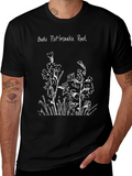 Boots Rattlesnake Root Black Graphic T-Shirt