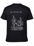 Boots Rattlesnake Root Black Graphic T-Shirt