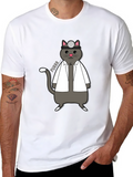 Doctor Cat T-Shirt - Medical Humor Apparel