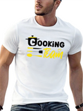 Cooking Team Graphic Tee - Black