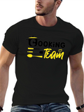 Cooking Team Graphic Tee - Black