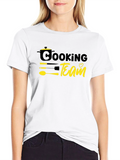 Cooking Team Graphic Tee - Black