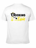 Cooking Team Graphic Tee - Black