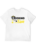 Cooking Team Graphic Tee - Black