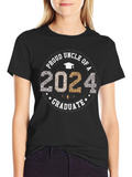Proud Uncle of a 2024 Graduate T-Shirt