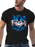 Honduras Flag Tiger Graphic T-Shirt